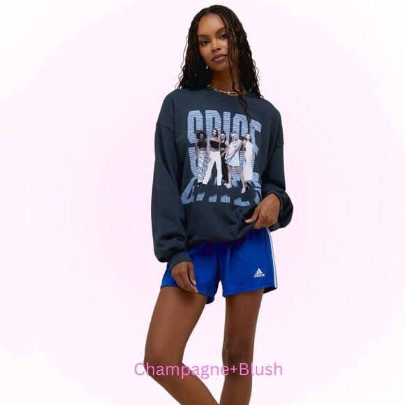 Daydreamer Tops - Daydreamer | Spice Girls Live Tonight Crew Sweatshirt in Vintage Black NEW NWT